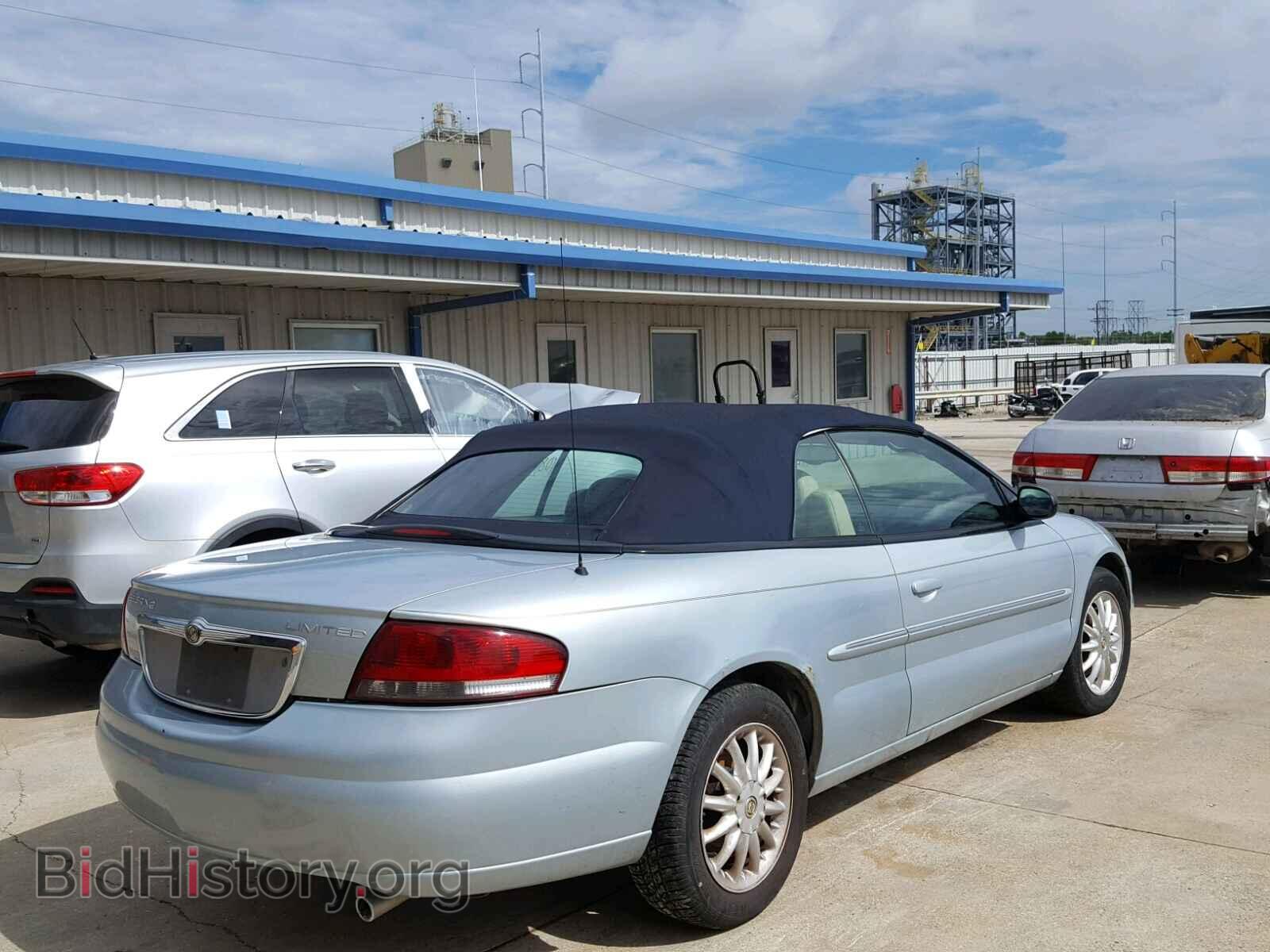 2002 CHRYSLER SEBRING - VIN: 1C3EL65R82N286665 - Фото 4