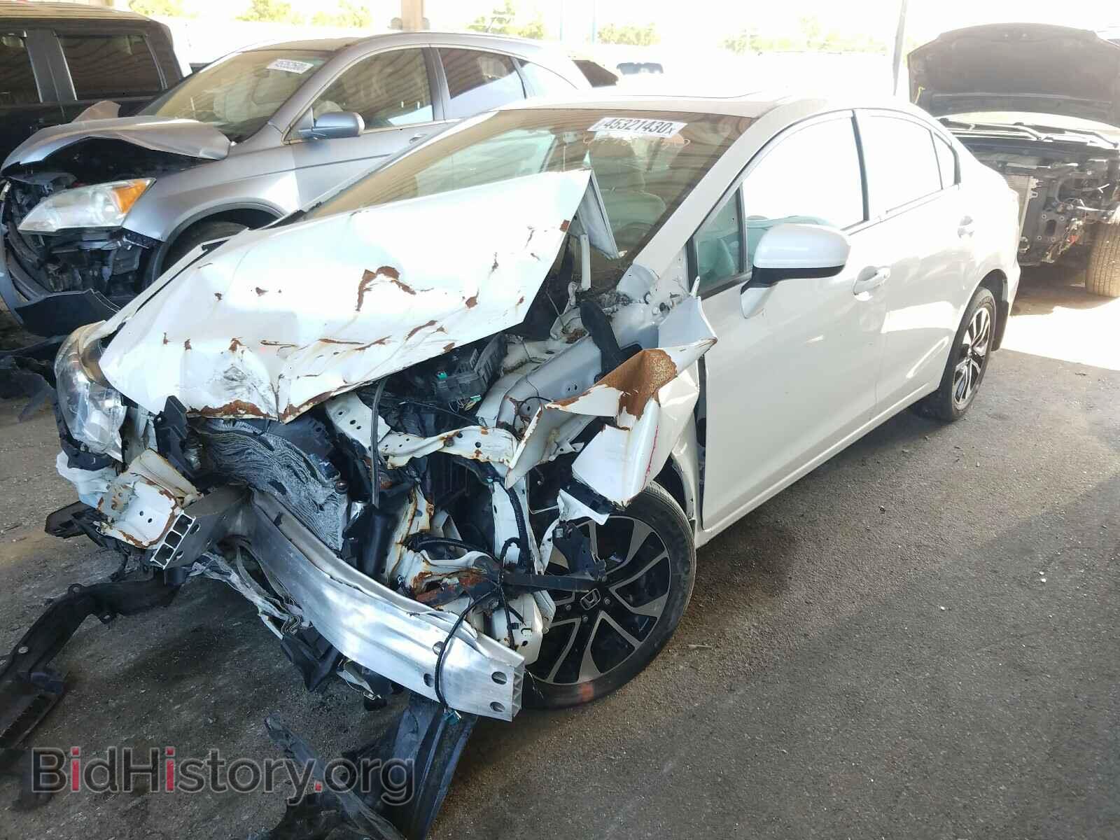 2014 HONDA CIVIC - VIN: 2HGFB2F82EH545408 - Фото 2