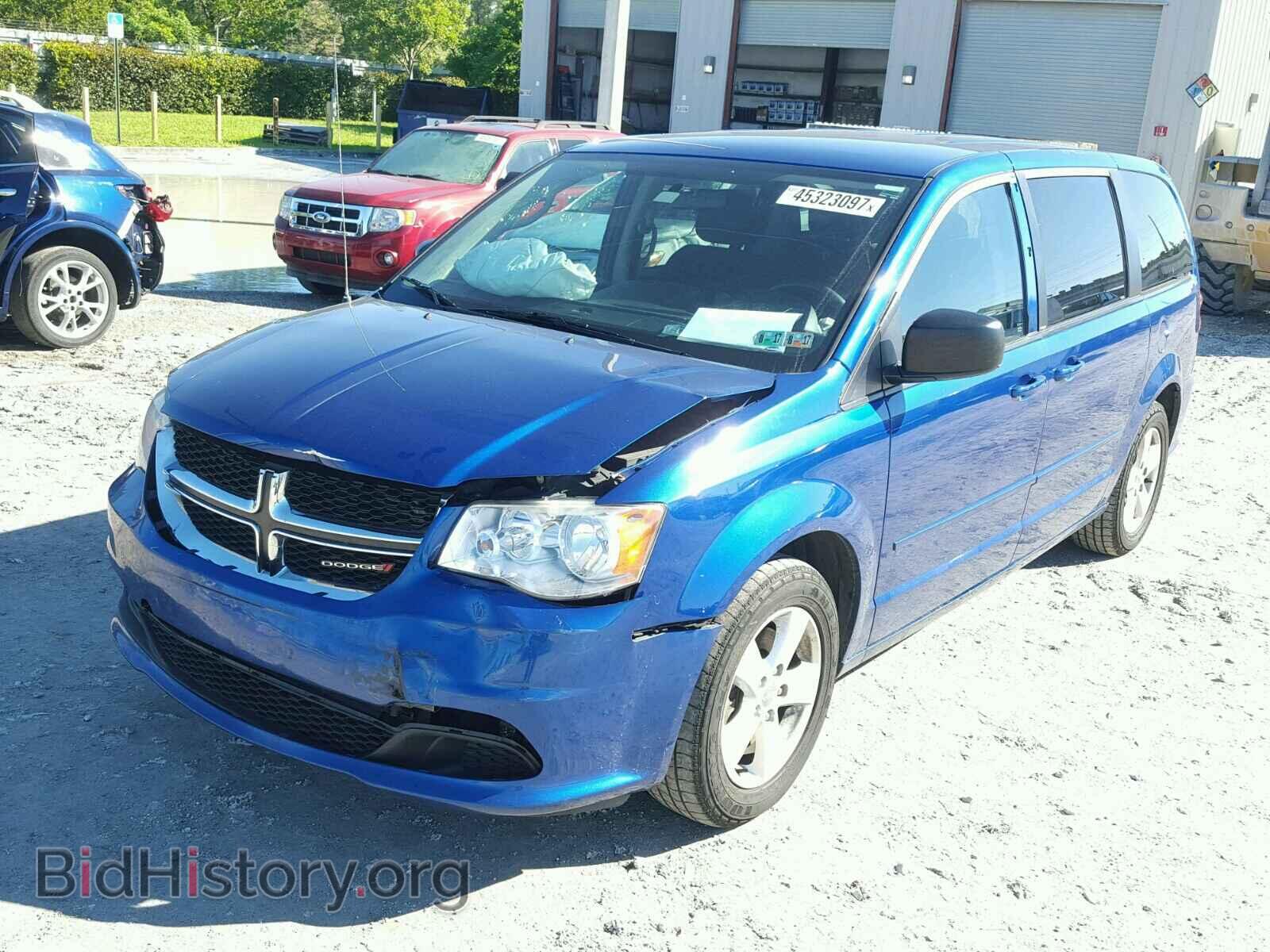 2013 DODGE CARAVAN - VIN: 2C4RDGBG5DR791829 - Фото 2