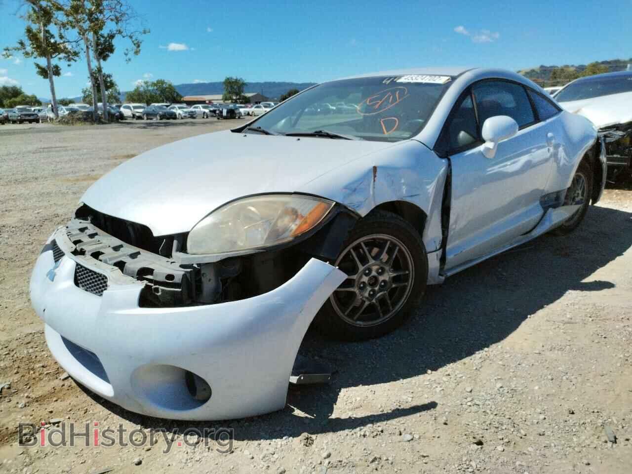 2007 MITSUBISHI ECLIPSE - VIN: 4A3AK24F07E004083 - Фото 2