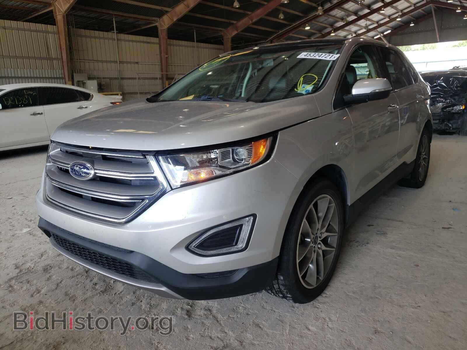2016 FORD EDGE - VIN: 2FMPK3K94GBB17350 - Фото 2