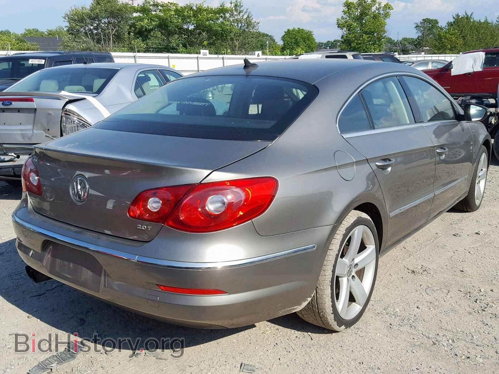 2012 VOLKSWAGEN CC - VIN: WVWHP7AN2CE502274 - Фото 4