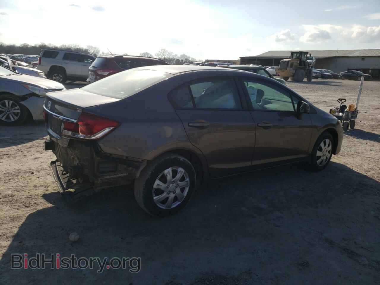 2013 HONDA CIVIC - VIN: 19XFB2F56DE042995 - Фото 3