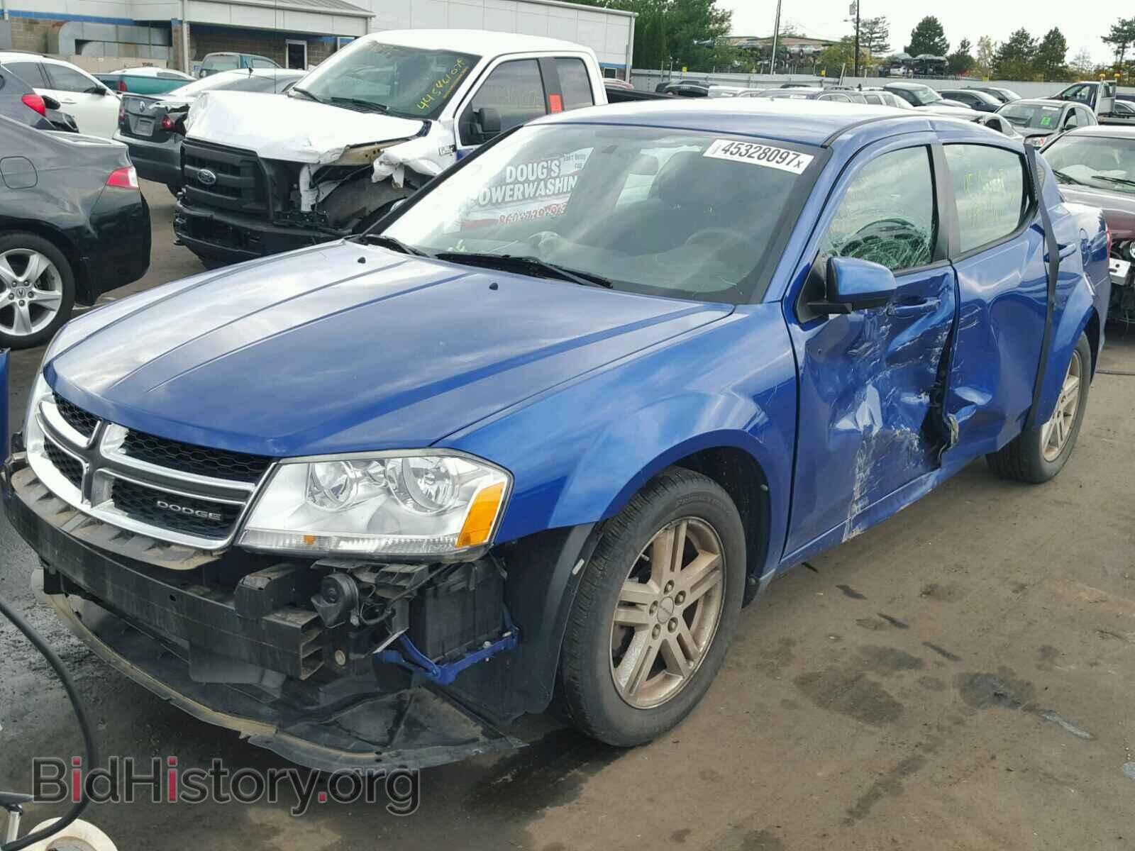 2012 DODGE AVENGER - VIN: 1C3CDZCB3CN178757 - Фото 2