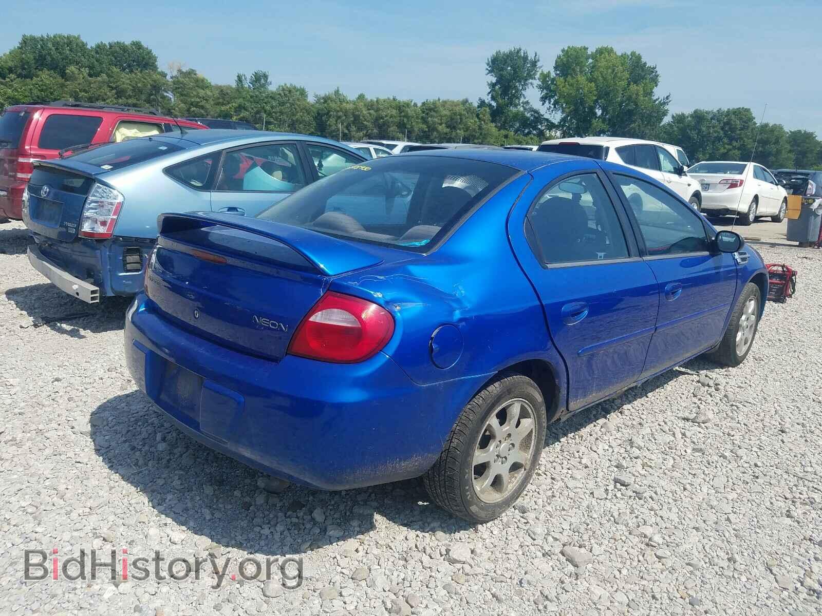 2004 DODGE NEON - VIN: 1B3ES56CX4D535450 - Фото 4