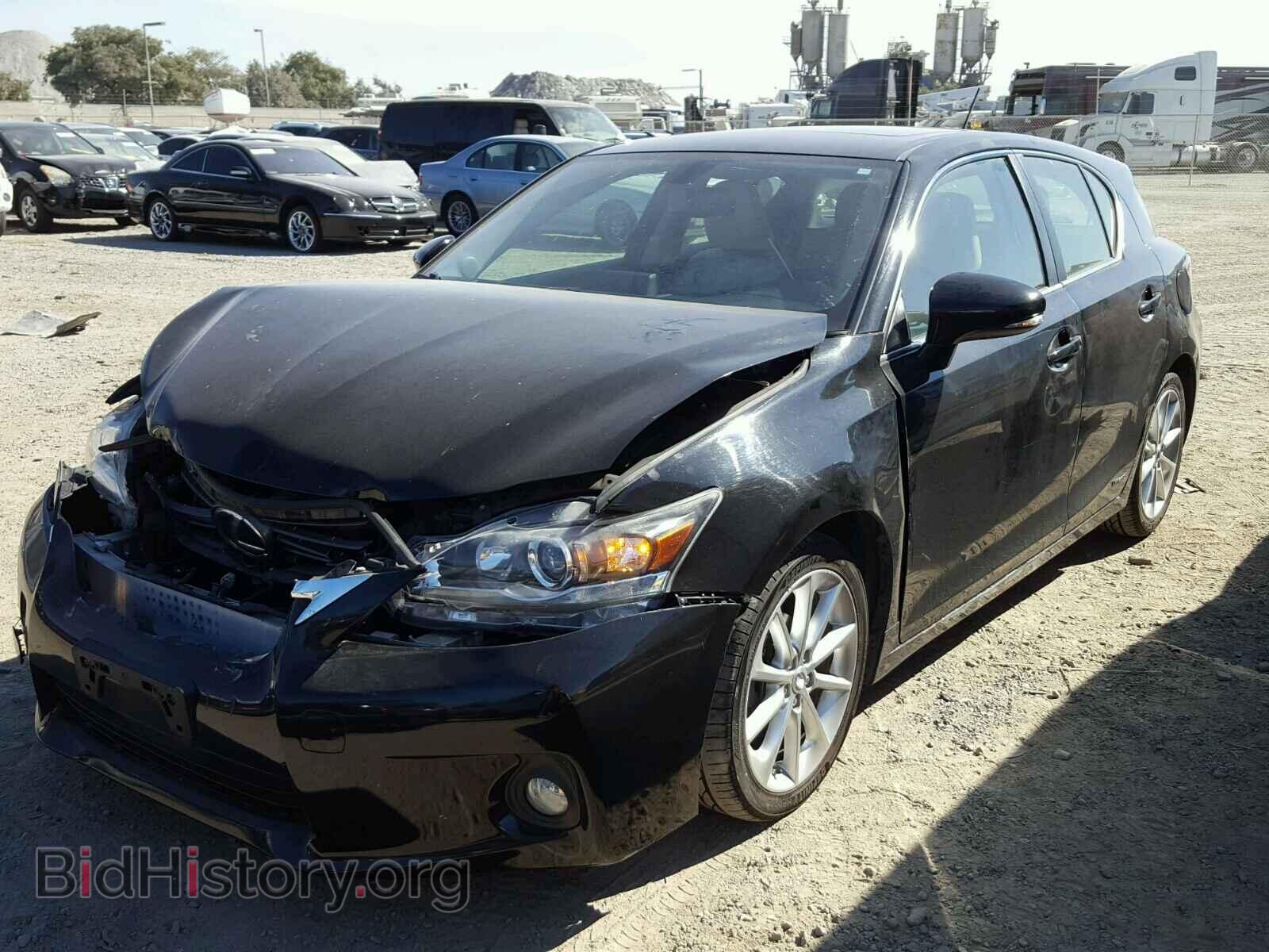 2012 LEXUS CT 200 - VIN: JTHKD5BH5C2114631 - Фото 2
