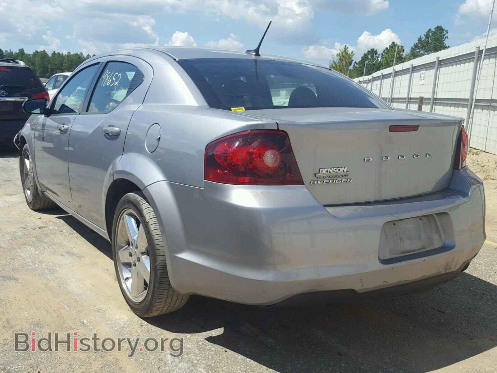 2013 DODGE AVENGER - VIN: 1C3CDZAB2DN725439 - Фото 3