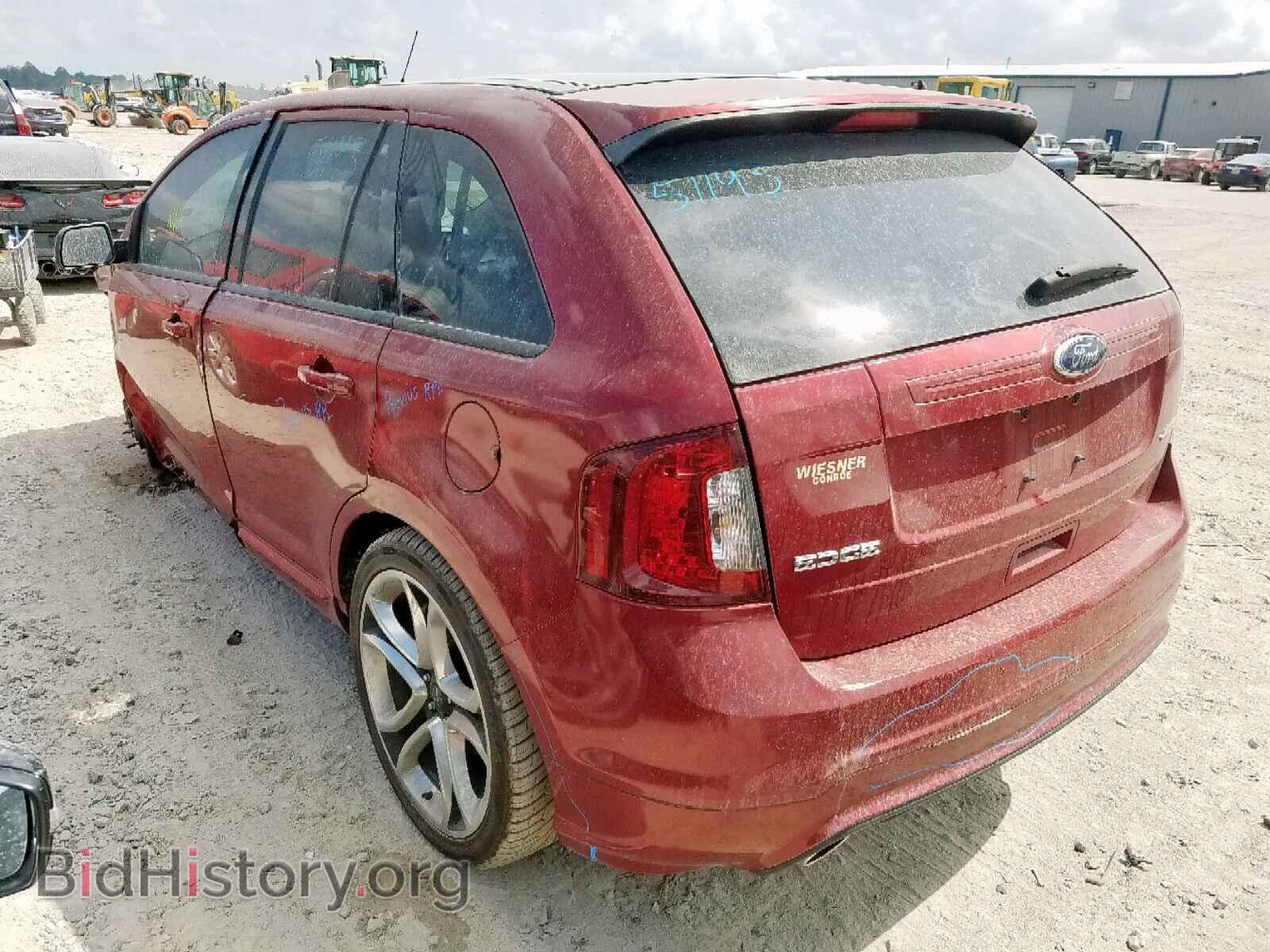 2014 FORD EDGE - VIN: 2FMDK3AK9EBA45744 - Фото 3