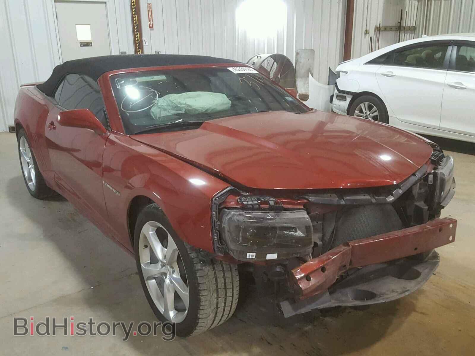 Фотография 2G1FF3D35F9253711 - CHEVROLET CAMARO 2015