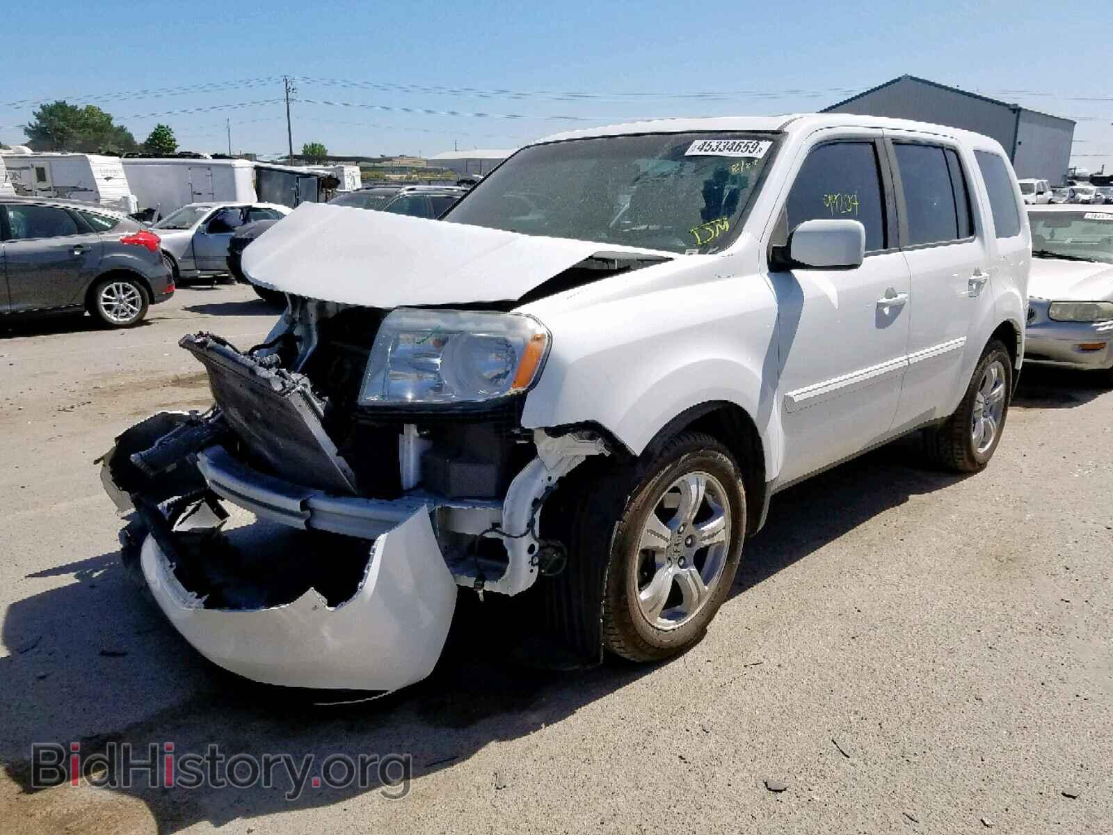 2012 HONDA PILOT EXL - VIN: 5FNYF4H57CB085367 - Фото 2