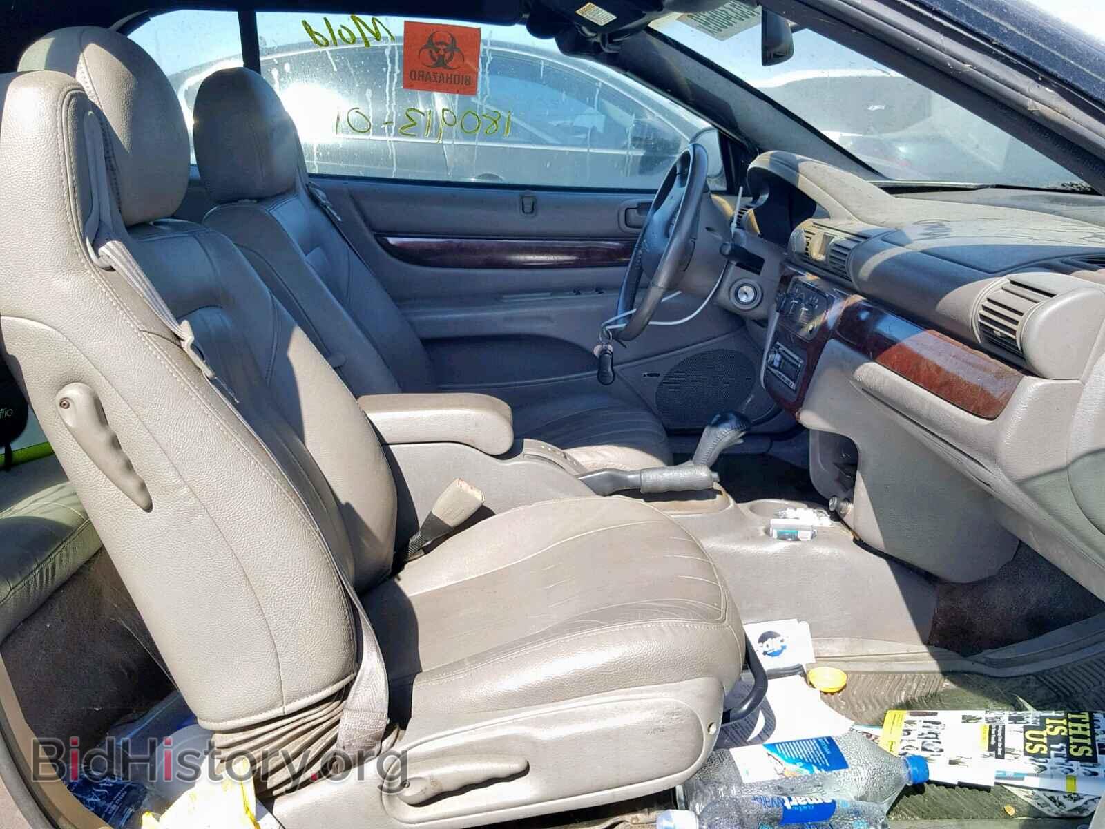 2001 CHRYSLER SEBRING - VIN: 1C3EL55U51N651798 - Фото 5