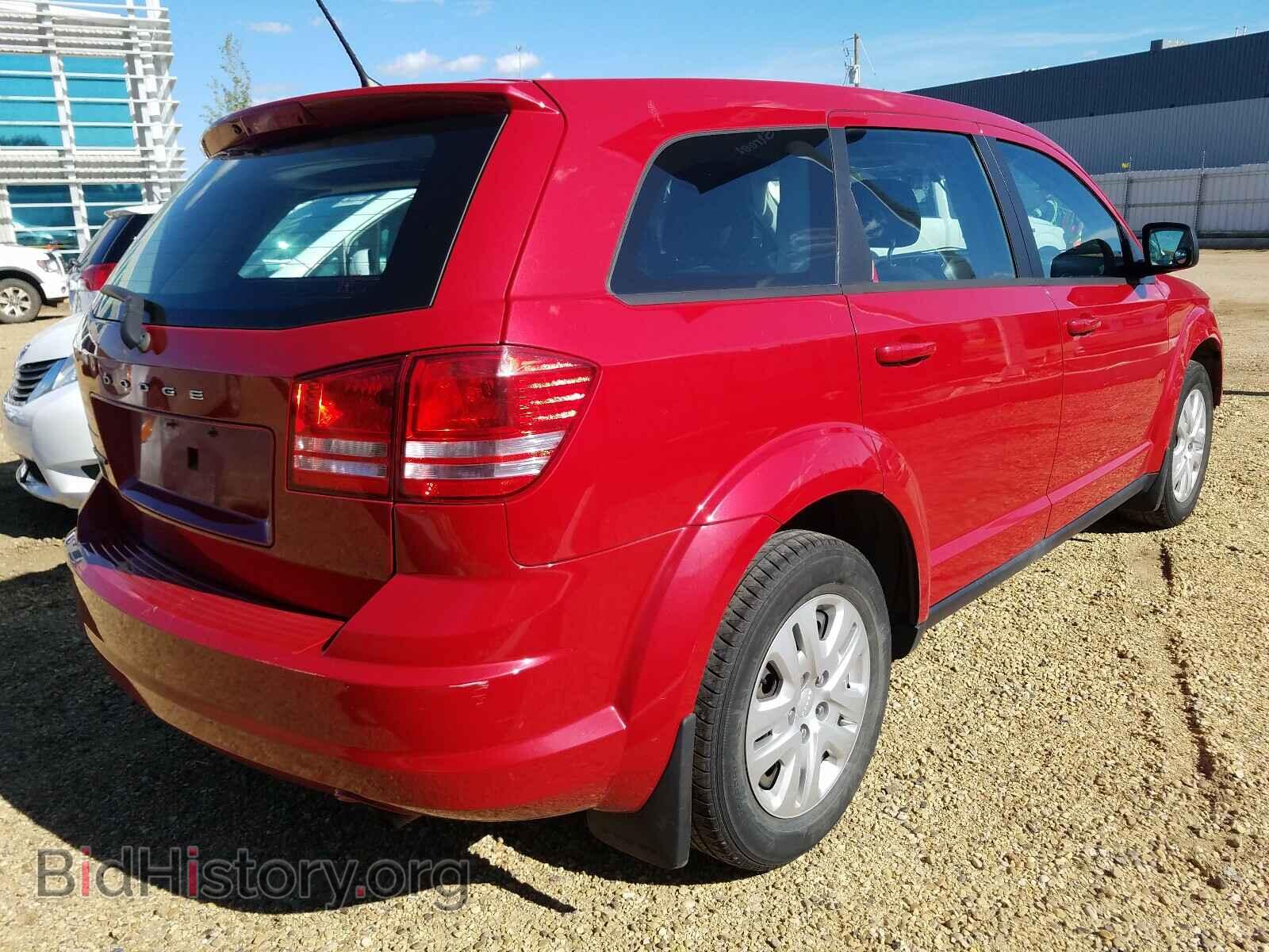 2014 DODGE JOURNEY - VIN: 3C4PDCAB5ET244130 - Фото 4