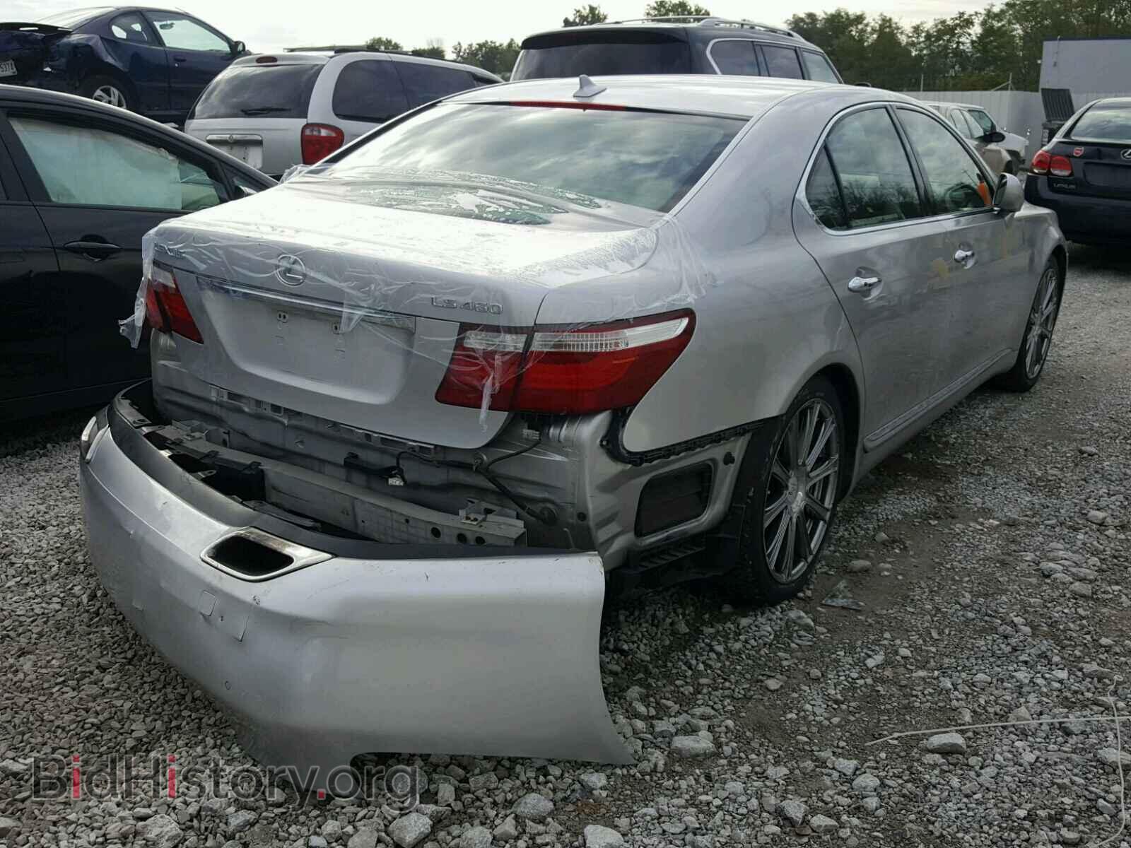 2007 LEXUS LS460 - VIN: JTHBL46F075018299 - Фото 4