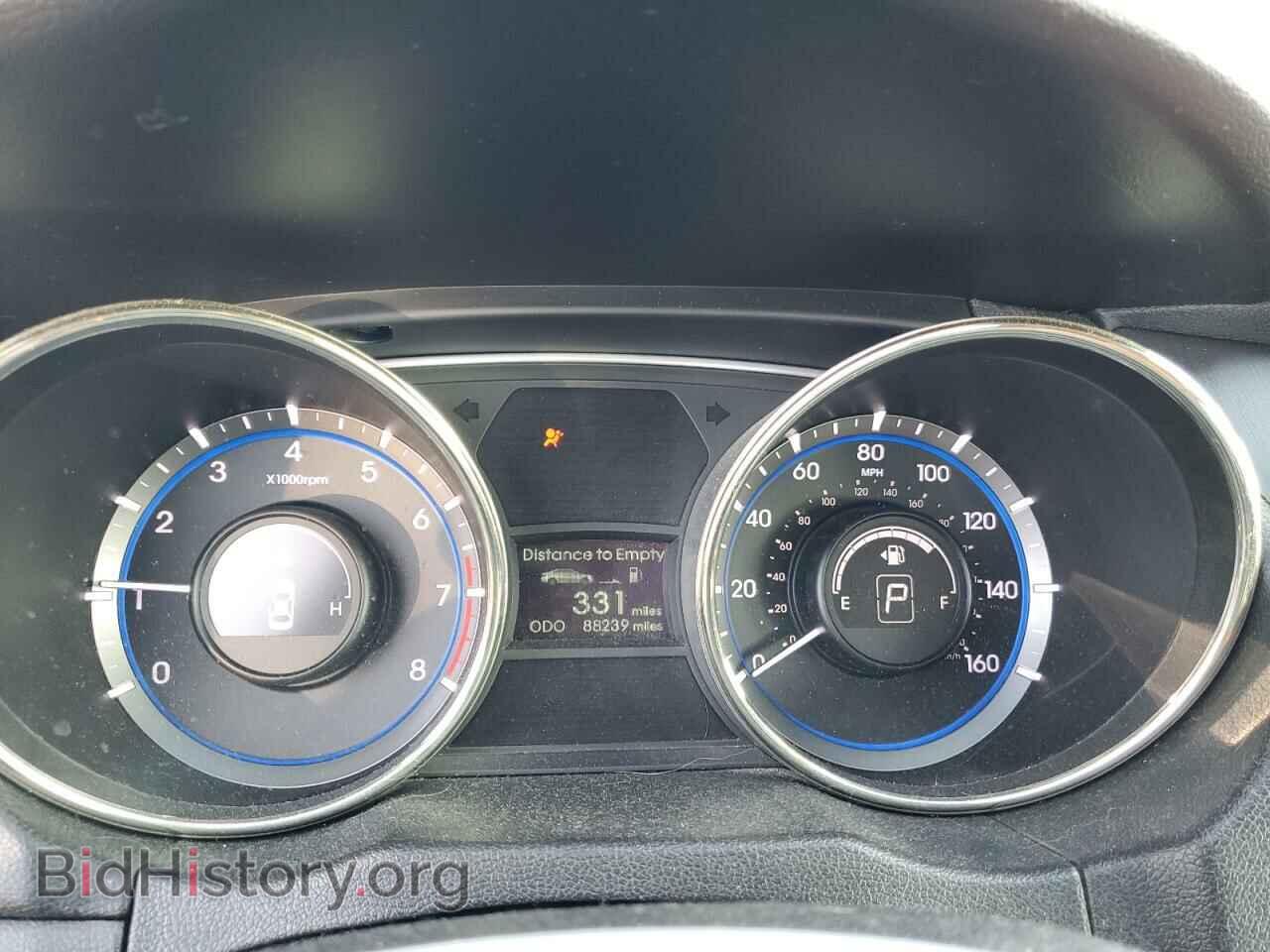 2012 HYUNDAI SONATA - VIN: 5NPEC4AC3CH400588 - Фото 9