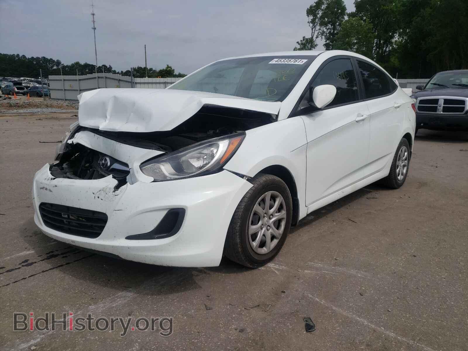 2013 HYUNDAI ACCENT - VIN: KMHCT4AE5DU459203 - Фото 2