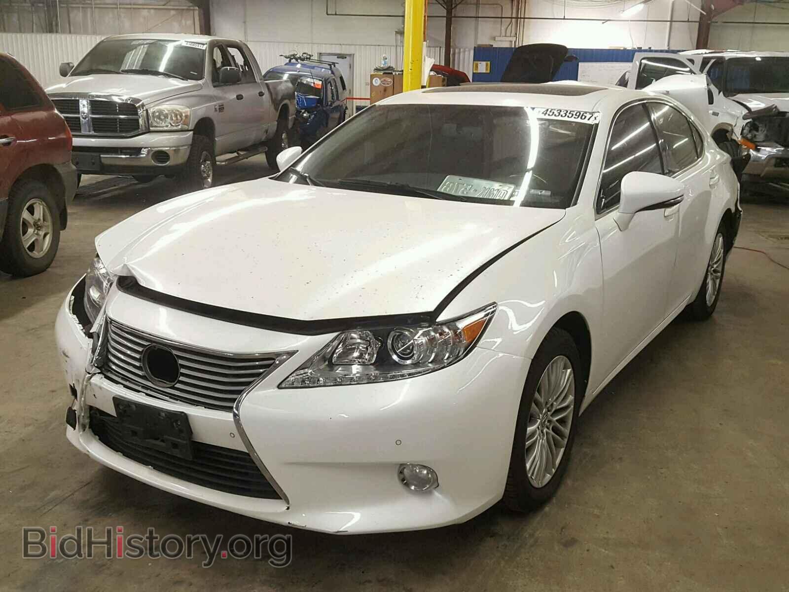 2013 LEXUS ES350 - VIN: JTHBK1GG2D2005222 - Фото 2
