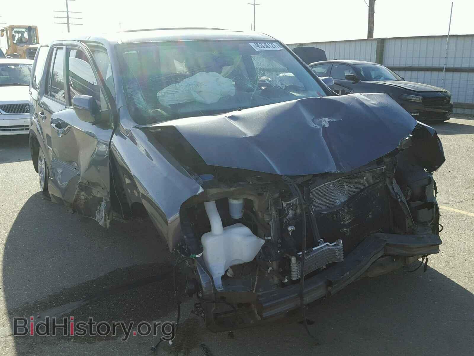 Фотография 5FNYF4H51EB013535 - HONDA PILOT 2014