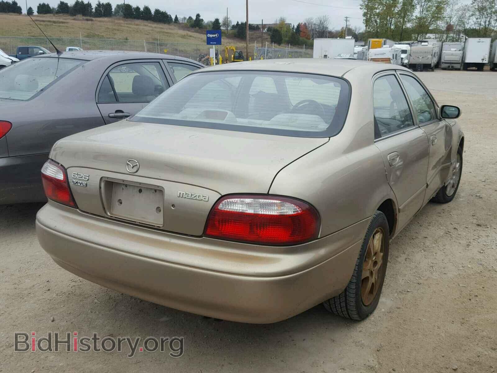 2000 MAZDA 626 - VIN: 1YVGF22D1Y5178582 - Фото 4
