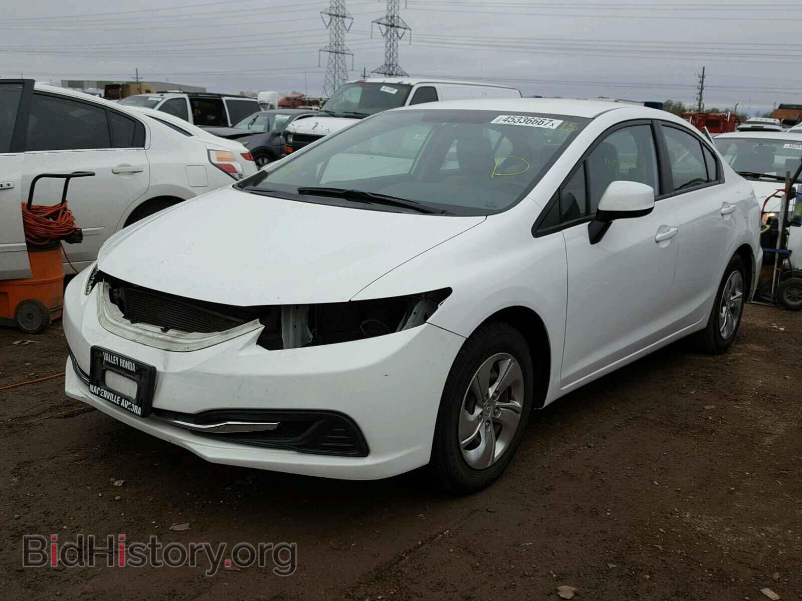 2013 HONDA CIVIC - VIN: 19XFB2F5XDE046435 - Фото 2