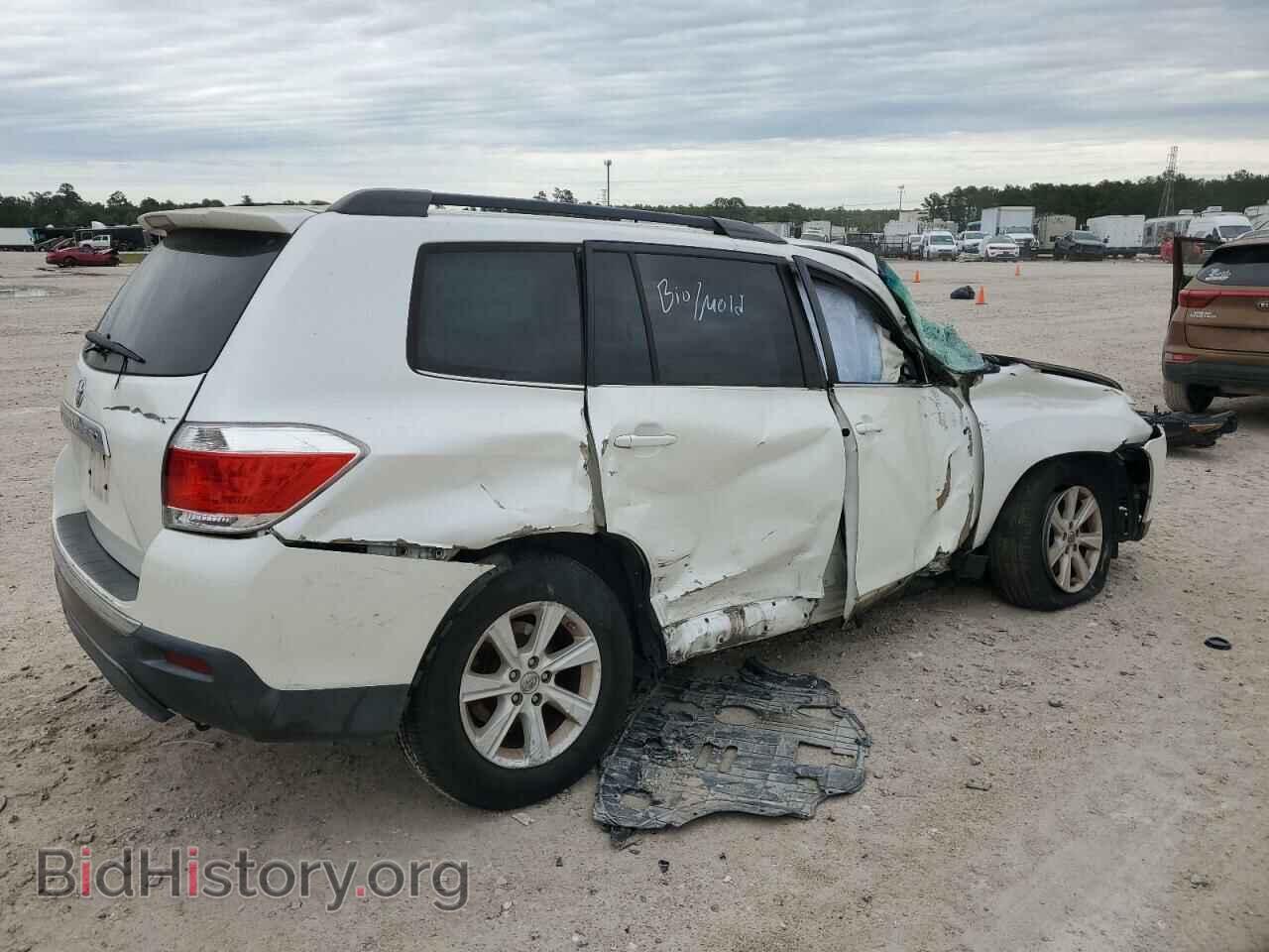 2012 TOYOTA HIGHLANDER - VIN: 5TDZK3EH1CS072425 - Фото 3