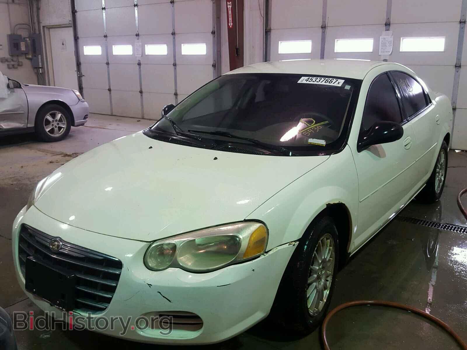 2005 CHRYSLER SEBRING - VIN: 1C3EL46J25N505430 - Фото 2