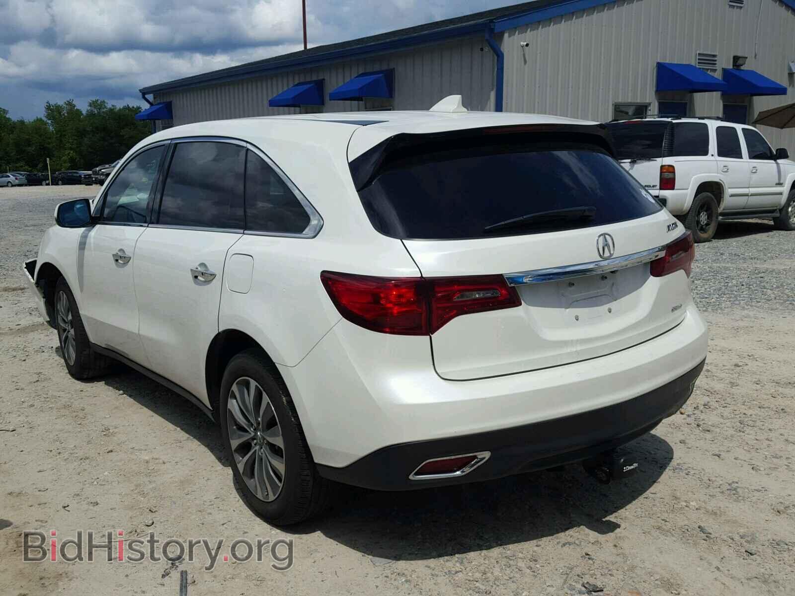 2015 ACURA MDX - VIN: 5FRYD4H45FB004561 - Фото 3