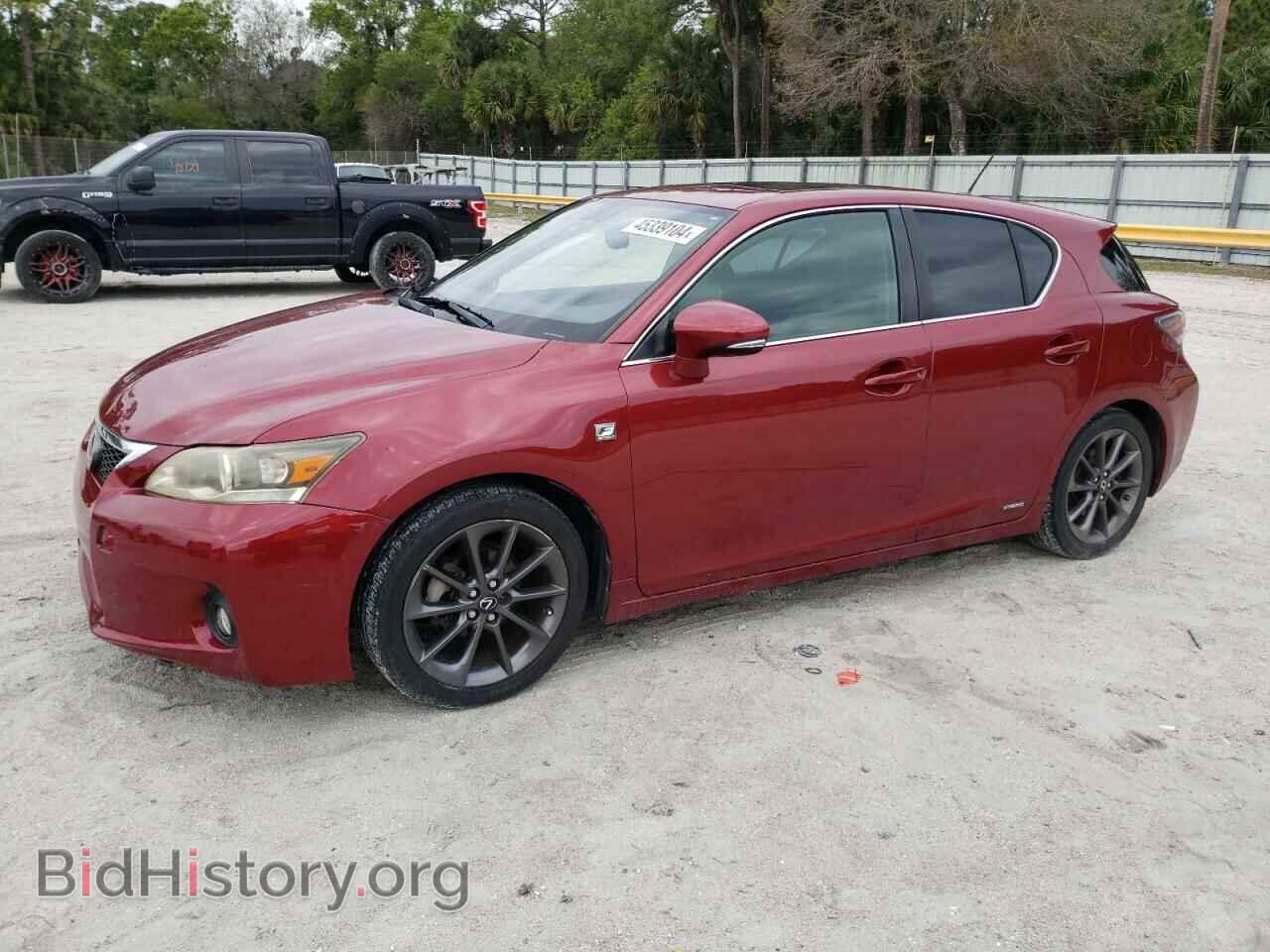 Photo JTHKD5BH2C2096993 - LEXUS CT 200 2012