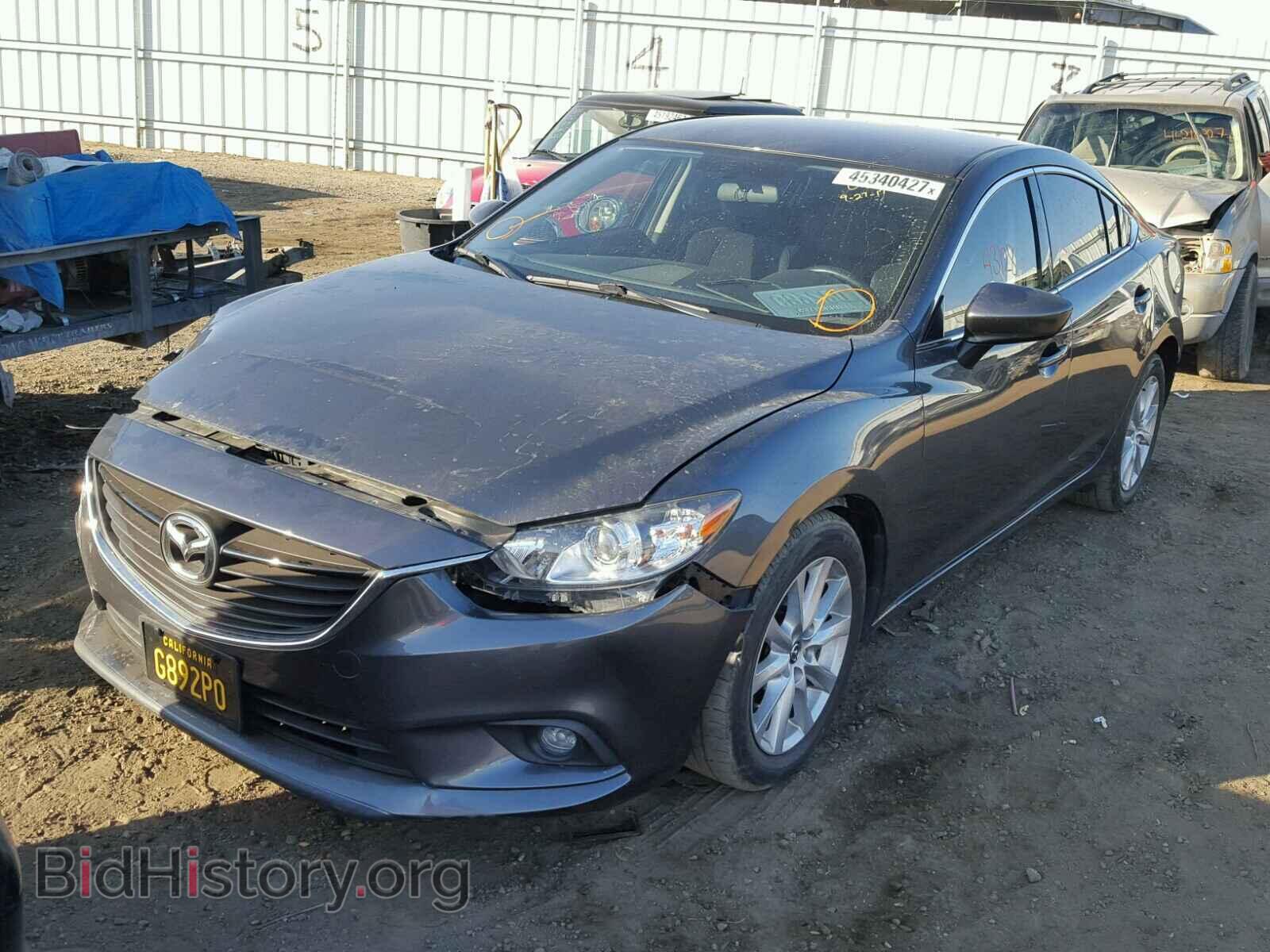 2014 MAZDA 6 - VIN: JM1GJ1U64E1160254 - Фото 2