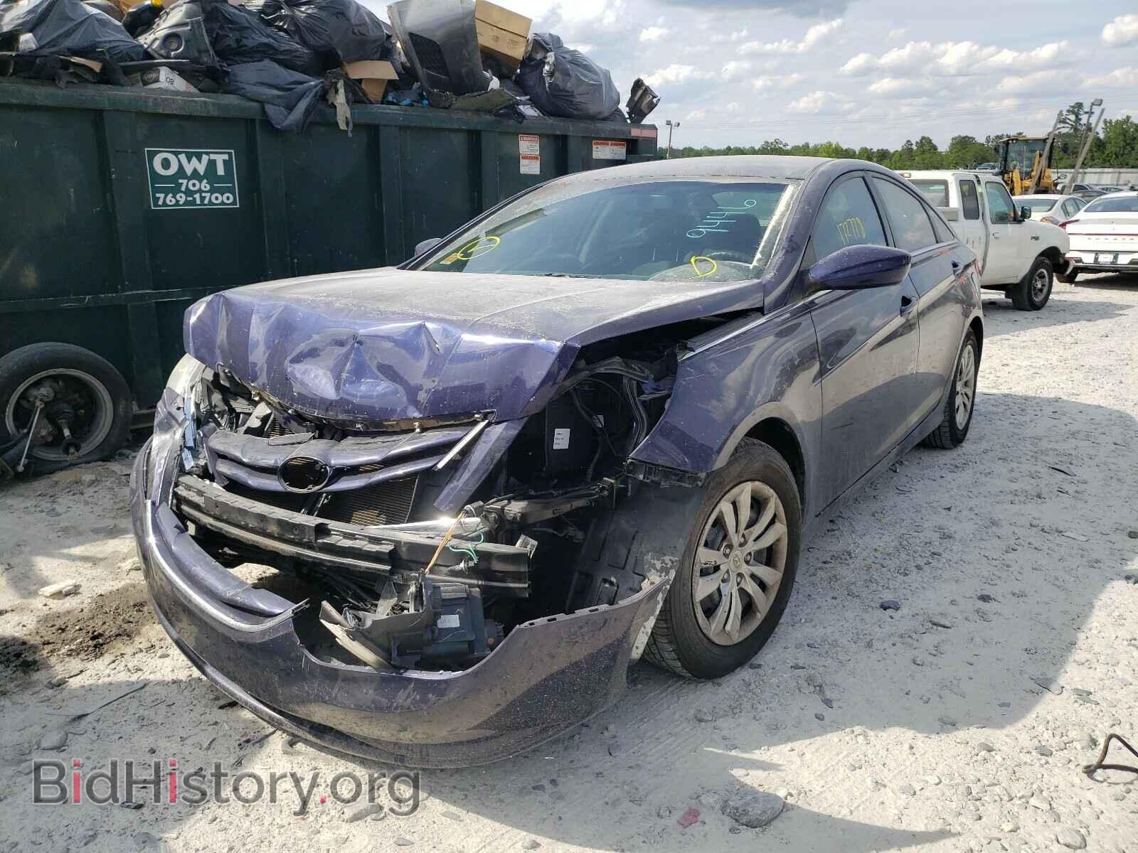 2012 HYUNDAI SONATA - VIN: 5NPEB4ACXCH394467 - Фото 2