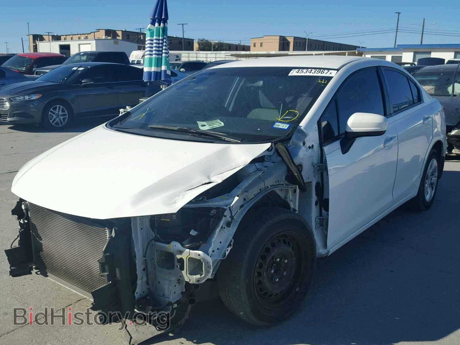 2014 HONDA CIVIC - VIN: 19XFB2F59EE058285 - Фото 2
