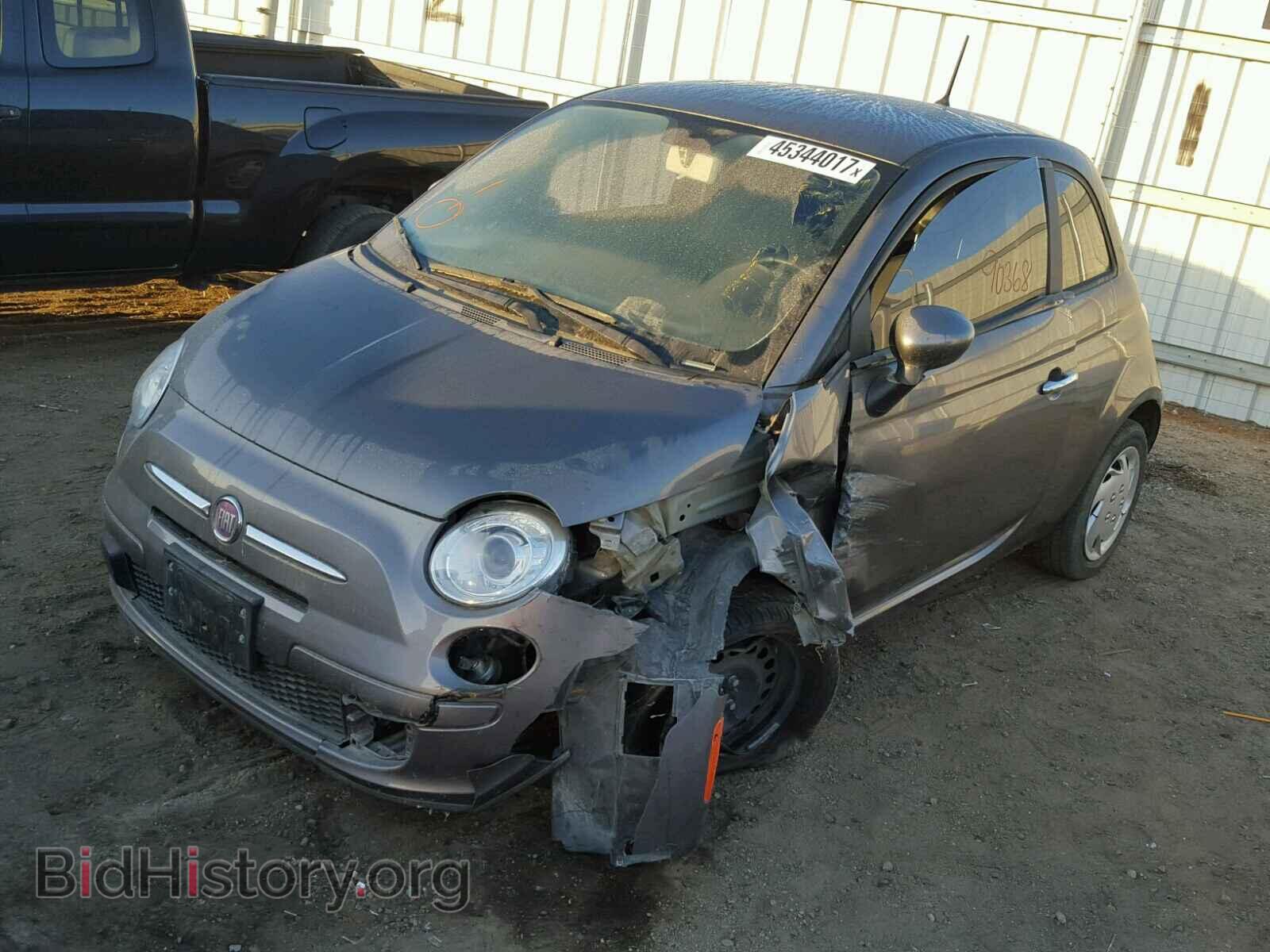 2012 FIAT 500 - VIN: 3C3CFFAR6CT335402 - Фото 2