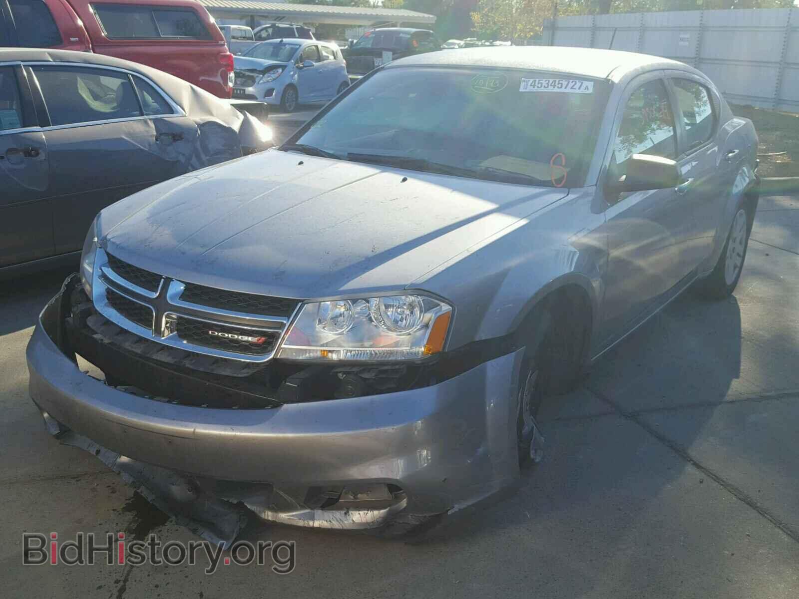 2014 DODGE AVENGER - VIN: 1C3CDZAB5EN139769 - Фото 2