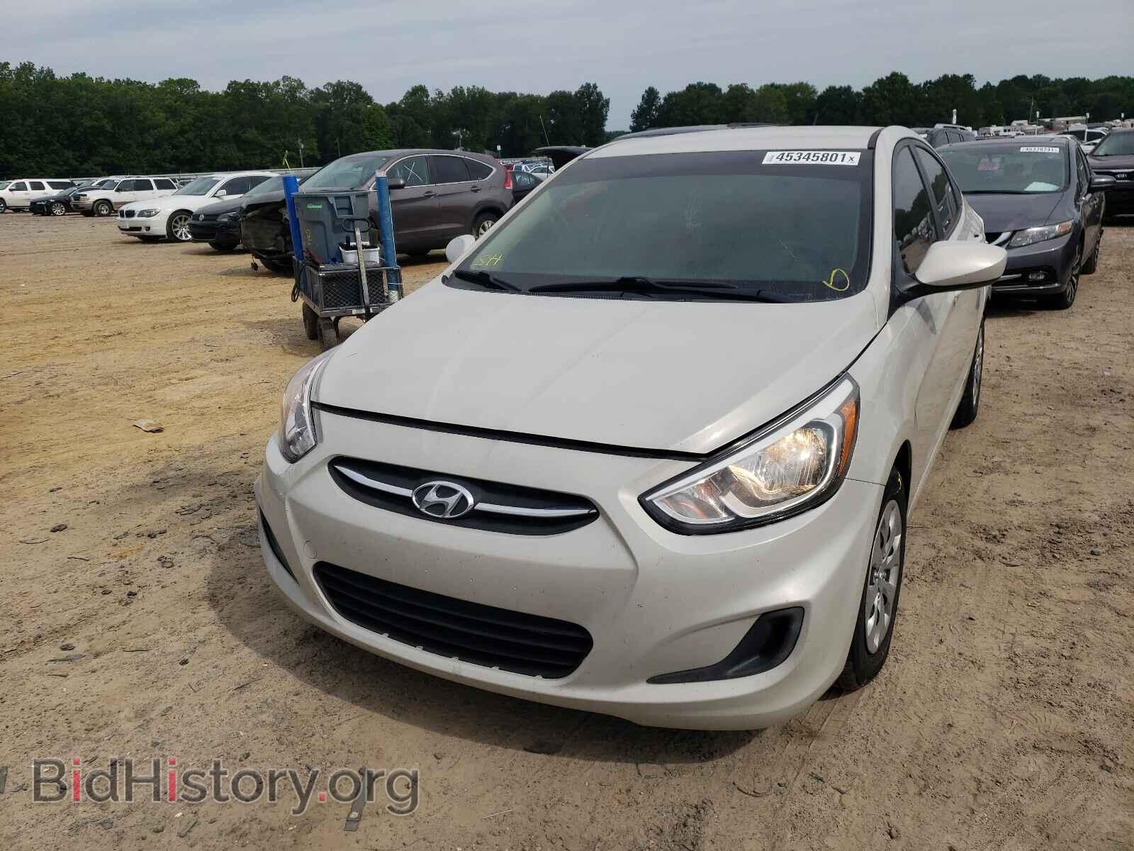 2017 HYUNDAI ACCENT - VIN: KMHCT4AE9HU262282 - Фото 2