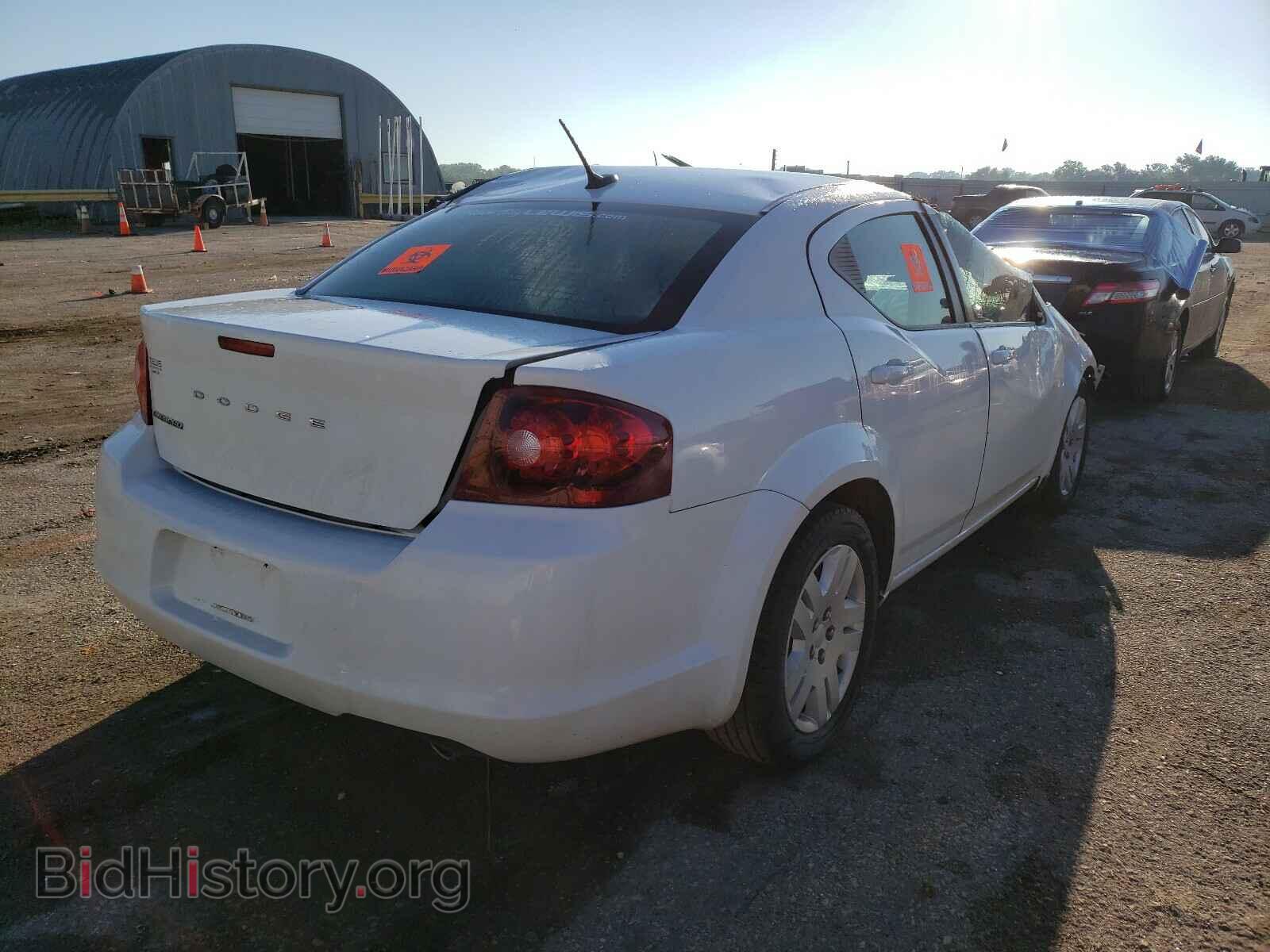 2013 DODGE AVENGER - VIN: 1C3CDZAG7DN757461 - Фото 4