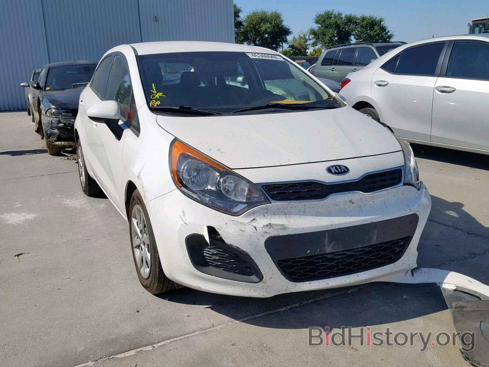 Photo KNADN5A38D6169417 - KIA RIO EX 2013