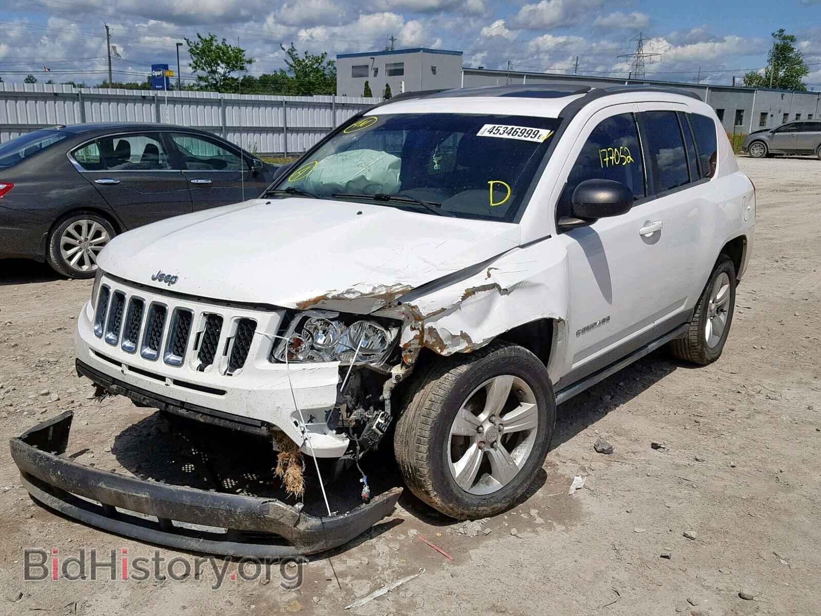 2011 JEEP COMPASS - VIN: 1J4NF4FB2BD275265 - Фото 2