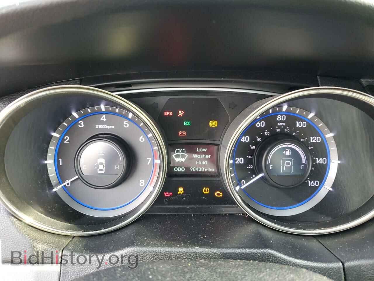 2013 HYUNDAI SONATA - VIN: 5NPEC4AC2DH604221 - Фото 9