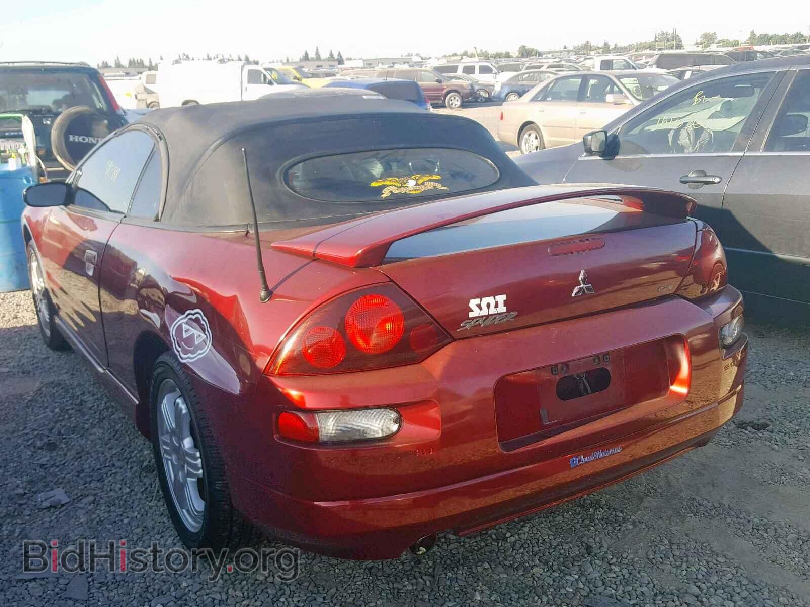 2001 MITSUBISHI ECLIPSE - VIN: 4A3AE85H41E092105 - Фото 3