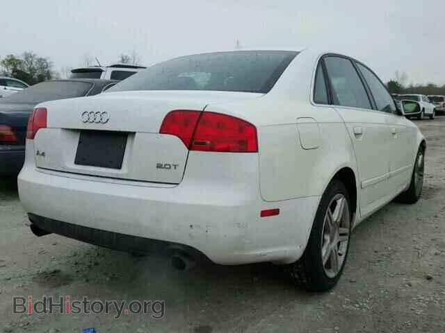 2007 AUDI A4 - VIN: WAUAF78E47A077855 - Фото 4