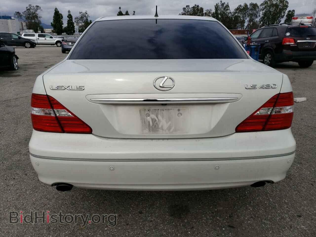2006 LEXUS LS430 - VIN: JTHBN36F165048494 - Фото 6