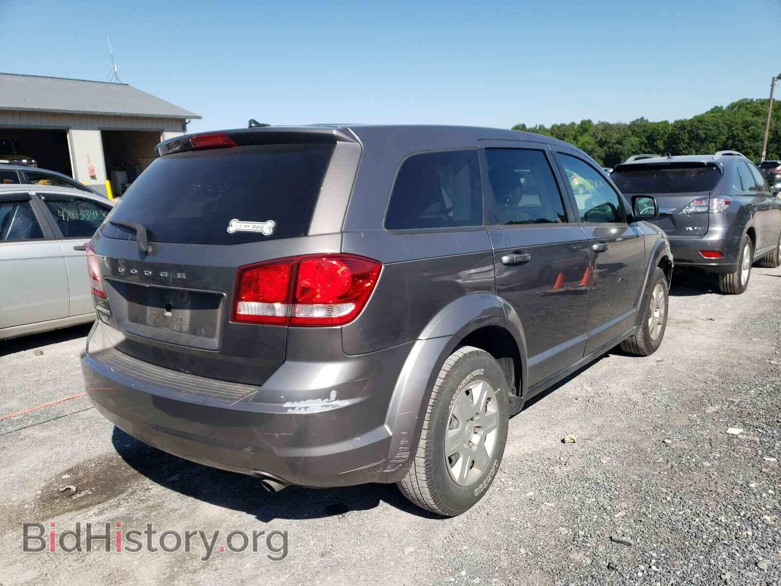 2012 DODGE JOURNEY - VIN: 3C4PDCAB4CT165965 - Фото 4