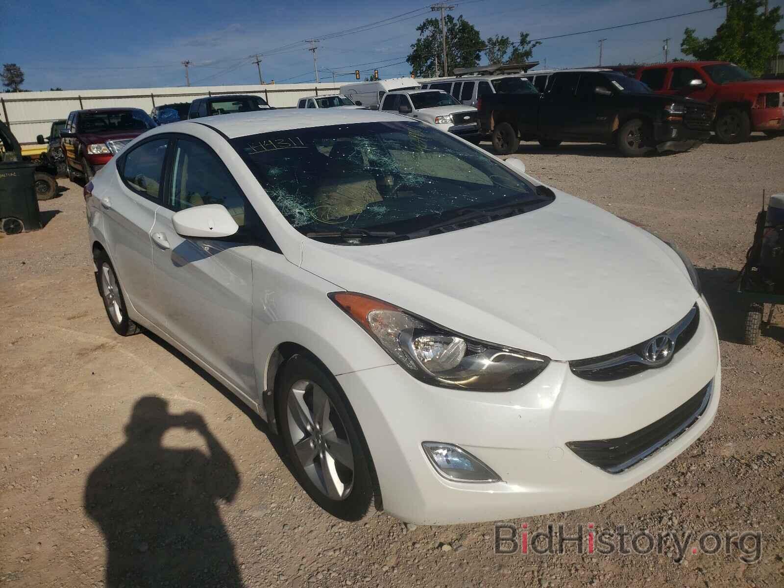 Photo 5NPDH4AE7CH144311 - HYUNDAI ELANTRA 2012