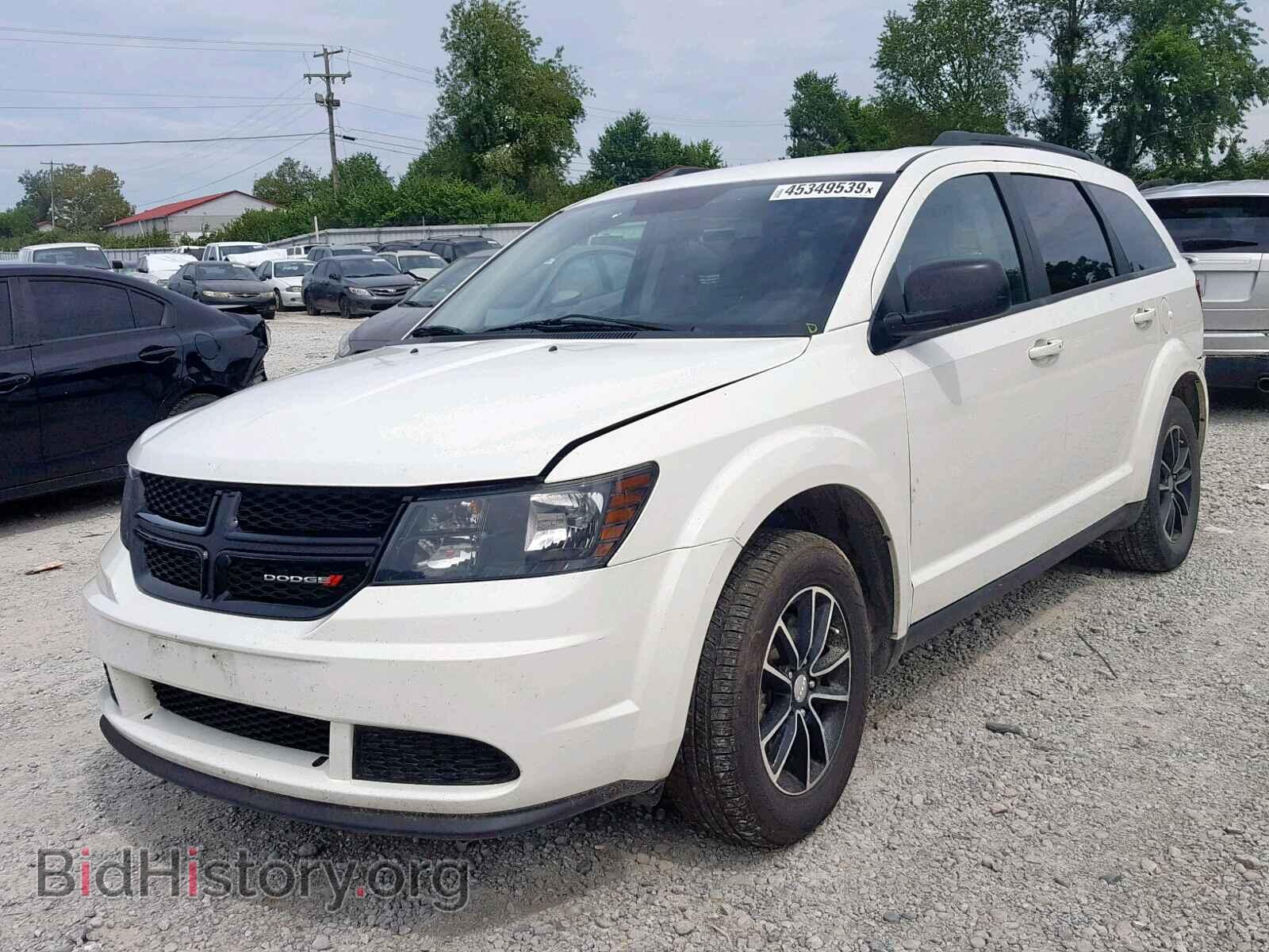 2017 DODGE JOURNEY SE - VIN: 3C4PDCAB3HT587183 - Фото 2