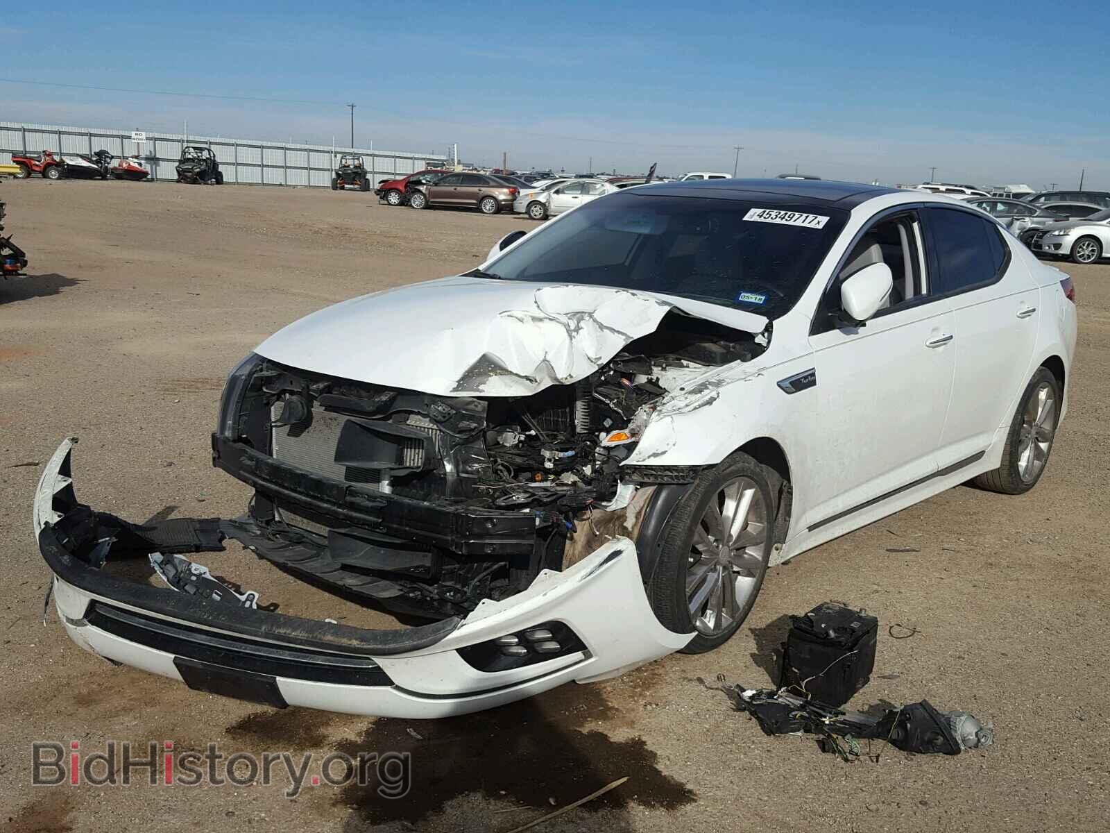 2015 KIA OPTIMA - VIN: 5XXGR4A65FG409441 - Фото 2