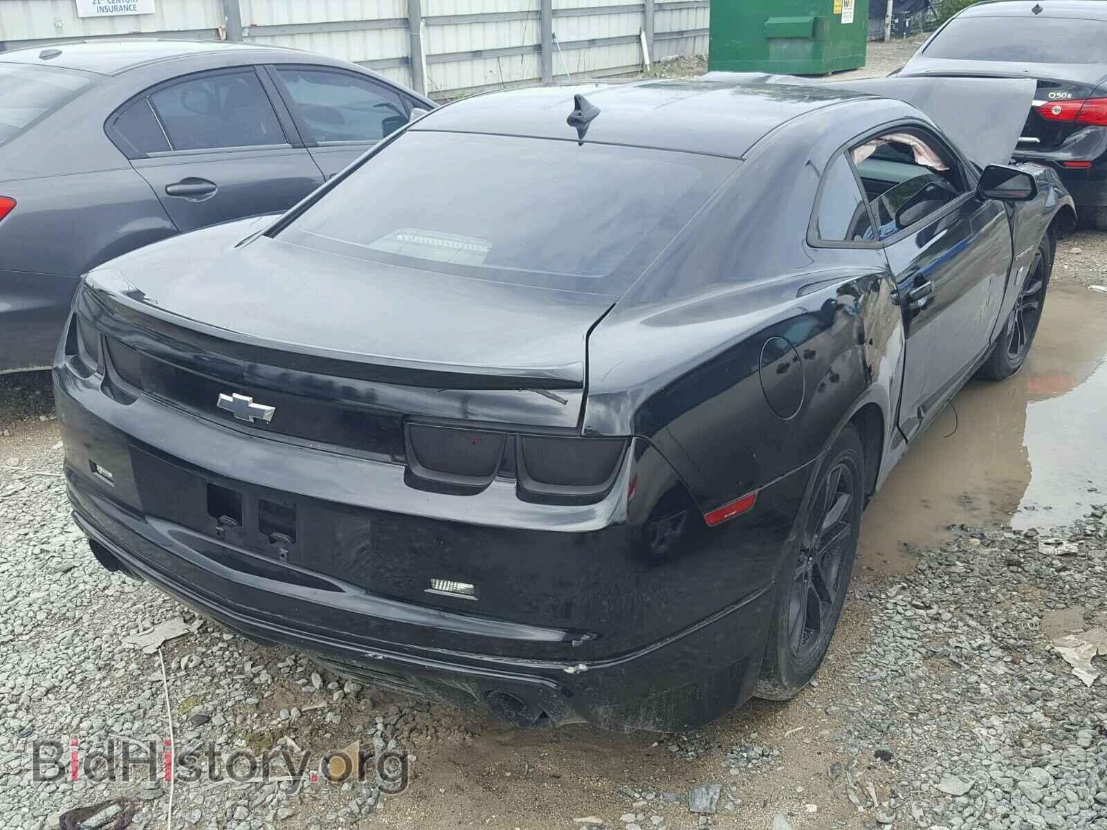 2012 CHEVROLET CAMARO - VIN: 2G1FA1E36C9177719 - Фото 4