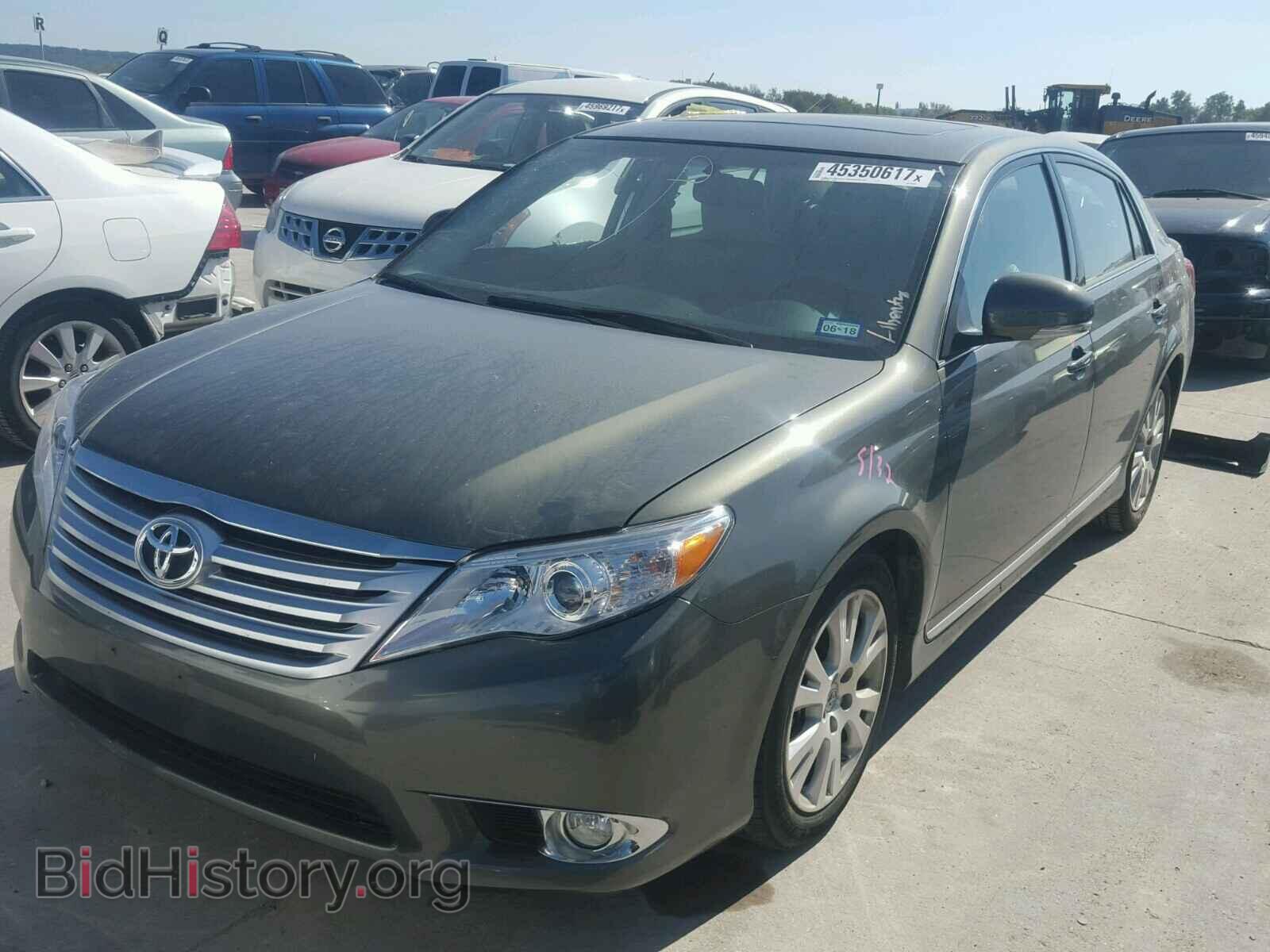 2012 TOYOTA AVALON - VIN: 4T1BK3DB6CU446226 - Фото 2