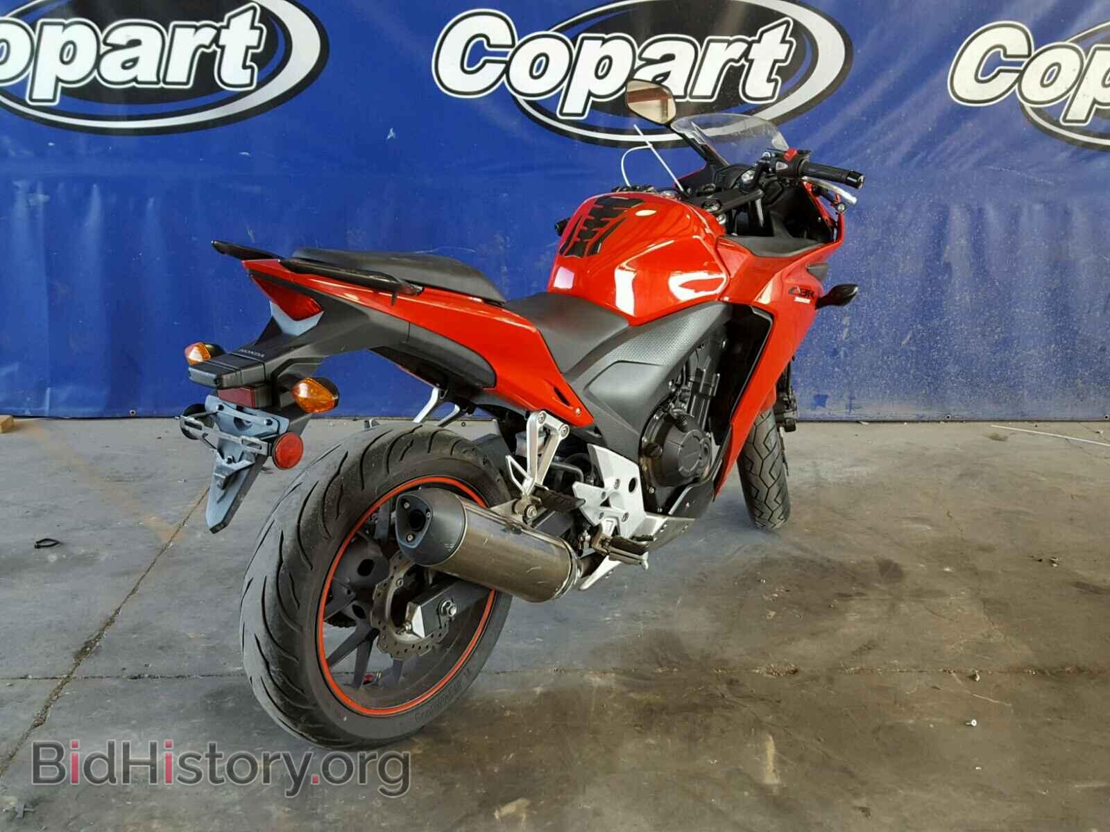 2013 HONDA CBR CYCLE - VIN: MLHPC4412D5003469 - Фото 4