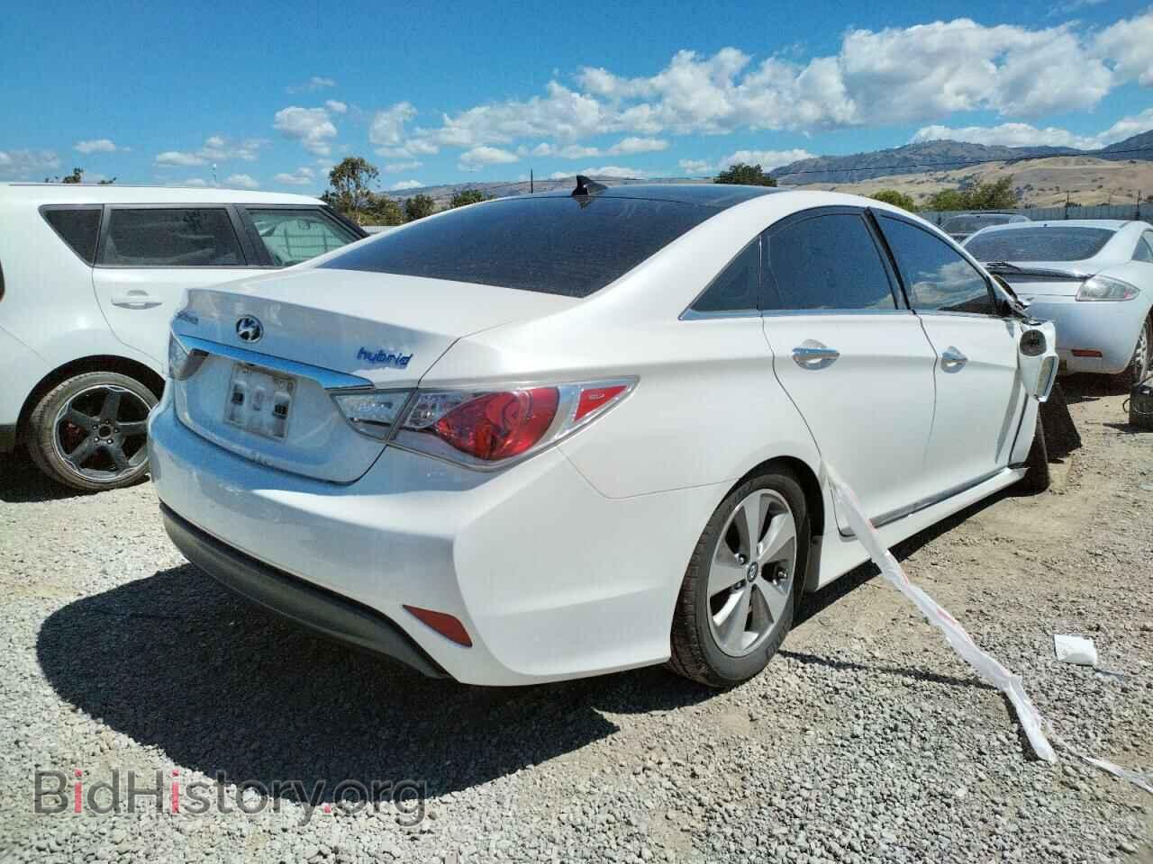 2012 HYUNDAI SONATA - VIN: KMHEC4A47CA044982 - Фото 4