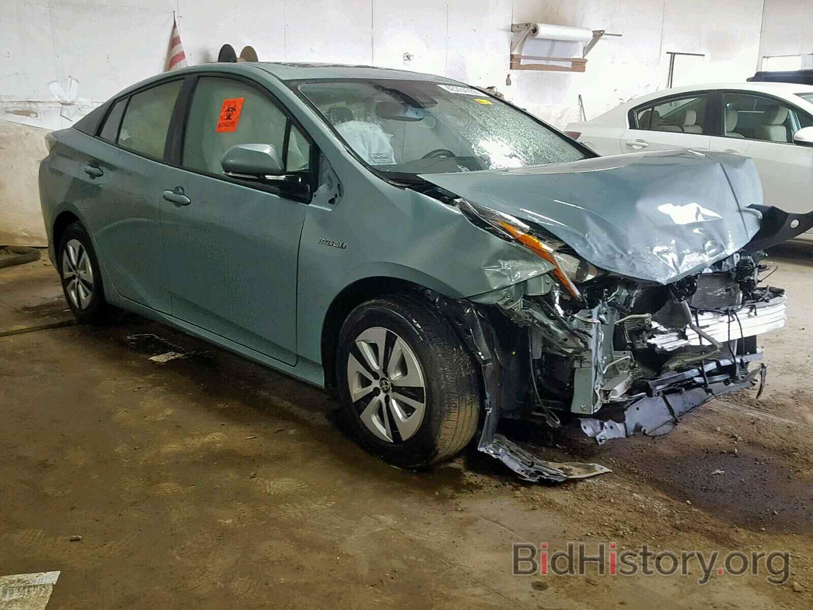 Photo JTDKARFUXJ3059528 - TOYOTA PRIUS 2018