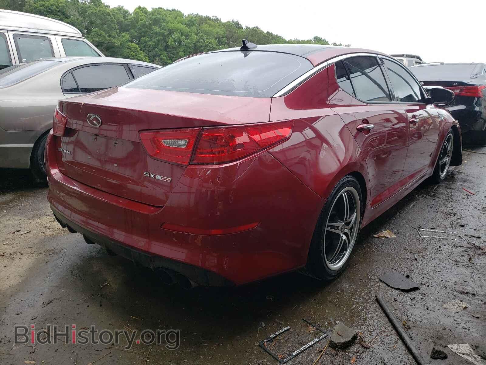 2015 KIA OPTIMA - VIN: 5XXGR4A65FG495849 - Фото 4